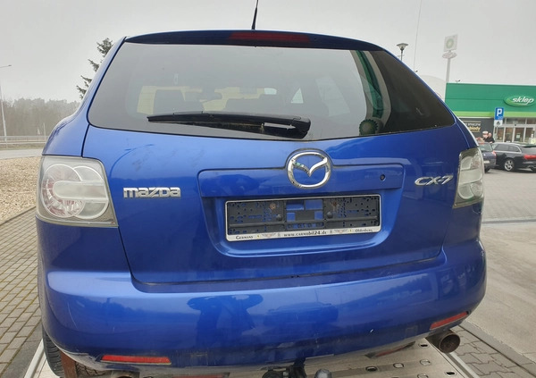 Mazda CX-7 cena 7999 przebieg: 230000, rok produkcji 2008 z Jastrowie małe 742